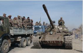 N. Alliance preparing to advance on Kabul